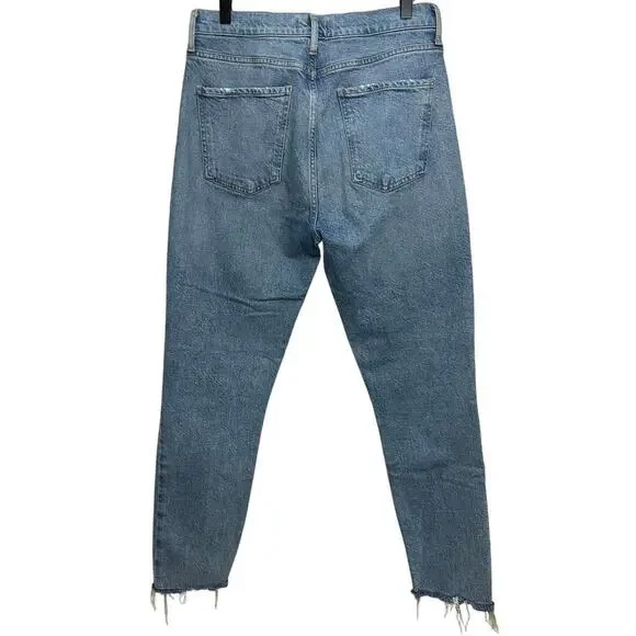 Agolde Nico Slim Straight Leg Jeans Size 28 AD093D-1255 - Picture 2 of 12